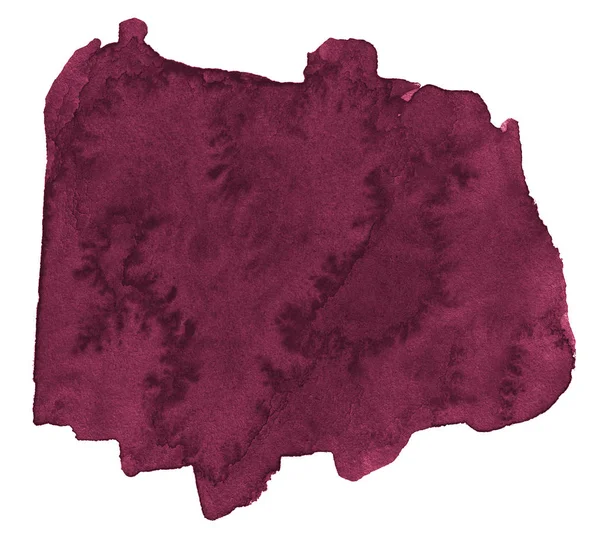 Aquarelle Rouge Persan Est Une Couleur Tendance Endroit Isolé Avec — Photo