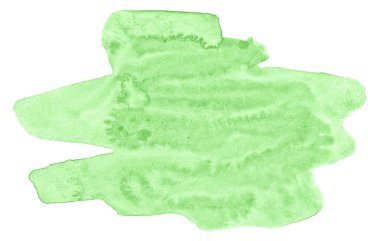 Yeşil pastel suluboya soyut arka plan, boşanmalar ve sınırları ile izole bir nokta. Tasarım ve dekorasyon için vintage resimler. Kopyalama alanı ile çerçeve.