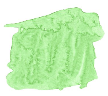 Yeşil pastel suluboya soyut arka plan, boşanmalar ve sınırları ile izole bir nokta. Tasarım ve dekorasyon için vintage resimler. Kopyalama alanı ile çerçeve.