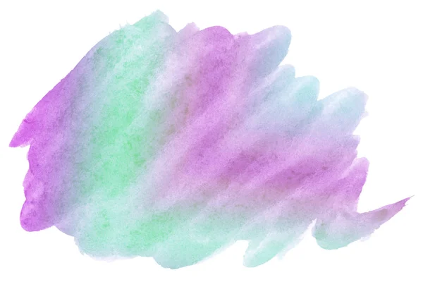 Flerfärgad Akvarell Pastellfärger Isolerad Plats Med Skilsmässor Och Gränser Ram — Stockfoto