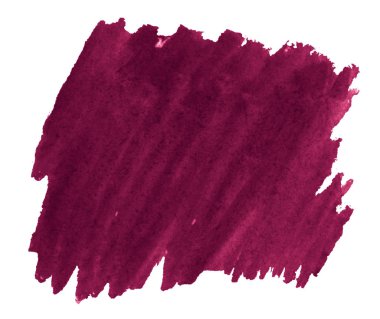İran kırmızı suluboya rengi bir moda rengidir, boşanmalar ve sınırlarla izole edilmiş bir yerdir. Metin için kopyalama alanı olan Burgundy çerçevesi.