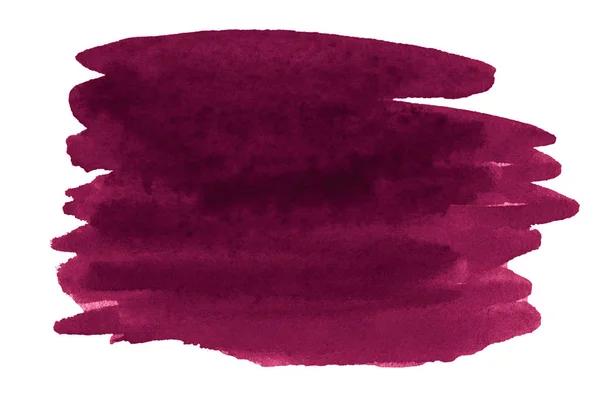 Perski Czerwony Akwarela Jest Kolor Trendu Odosobnione Miejsce Rozwodów Granic — Zdjęcie stockowe