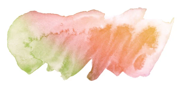 Pastel Renklerde Kağıt Bazlı Doğal Boya Lekeleriyle Suluboya Lekeleri Tasarım — Stok fotoğraf