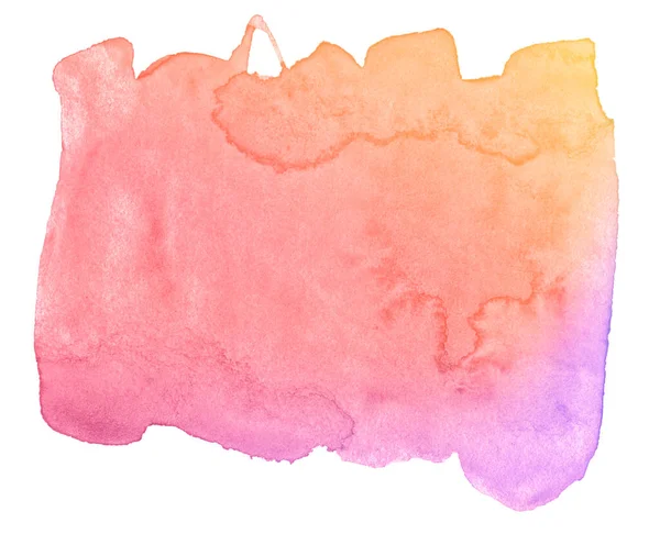 Teintes Aquarelle Dans Des Tons Pastel Colorés Avec Des Taches — Photo