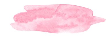 Pembe suluboya arka plan, temiz kenarlar ve noktalar. Suluboya fırça lekeleri. Metin için kopyalama alanı olan çerçeve.