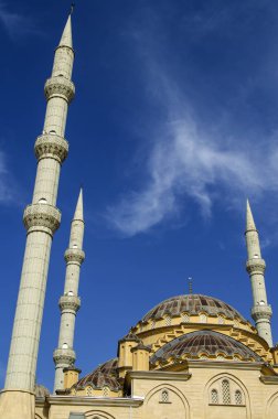 Manavgat'ta dört minaresi olan cami, Türkiye
