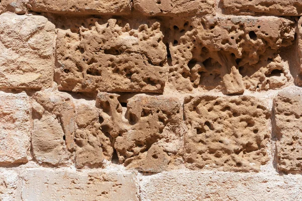 Abstract Texture Ancient Wall Sandstone Blocks — Stock Photo, Image