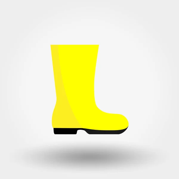 Rubber Boot Icon Web Mobile Application Can Used Design Greeting — Stock Vector