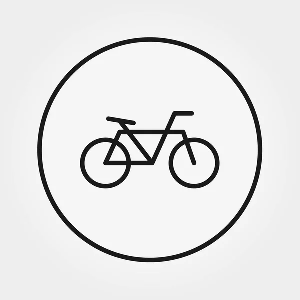Bicicleta Icono Universal Para Aplicaciones Web Móviles Ilustración Vectorial Sobre — Vector de stock