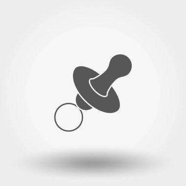 Meme. Siluet. Web ve mobil uygulama için simge. Beyaz arka planda vektör çizimi. Düz tasarım stili..