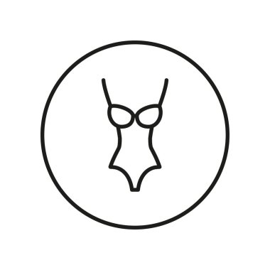 Korse. Simge. Düzenlenebilir İnce çizgi. Vektör çizimi.