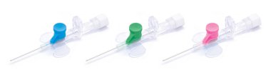 IV Catheter, intravenous catheter, needle stabbing blood vessels clipart