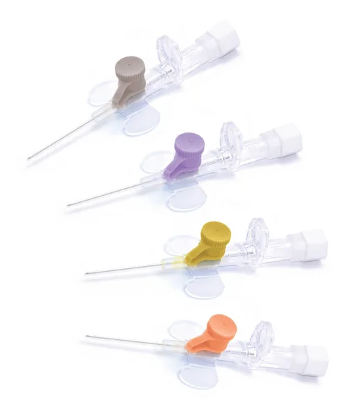Catheter Intravenous Catheter Needle Stabbing Blood Vessels — Stock Photo, Image