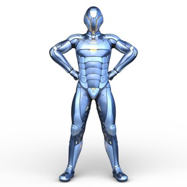 Robot / 3d Cg işleme bir robot.