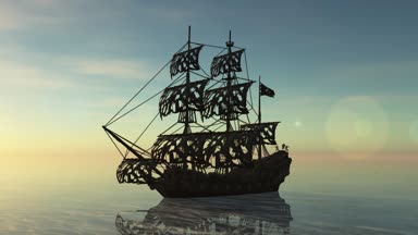 Yelkenli tekne / 3d Cg render Yelkenli tekne.