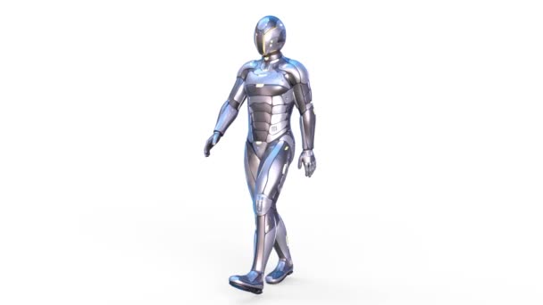 Robot de marche / rendu 3D CG du robot de marche .