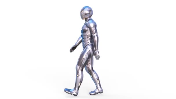 Robot de marche / rendu 3D CG du robot de marche .