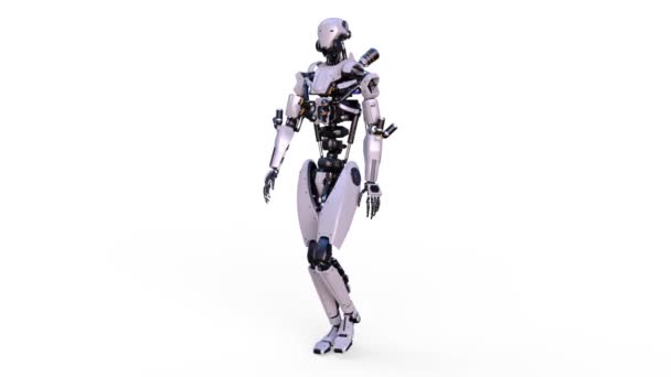 Robot de marche / rendu 3D CG du robot de marche .