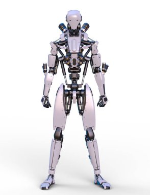 Robot / 3d Cg işleme bir robot.
