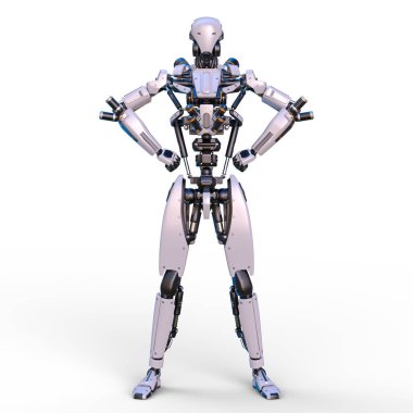Robot / 3d Cg işleme bir robot.