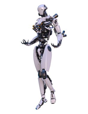 Robot / 3d Cg işleme bir robot.