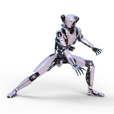 Robot / 3d Cg işleme bir robot.