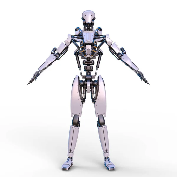 Representación Robot Robot —  Fotos de Stock