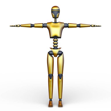 Robot / 3d Cg işleme bir robot.