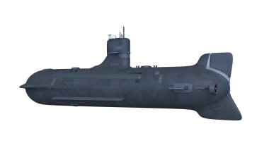Denizaltı/3d Cg render bir denizaltı.