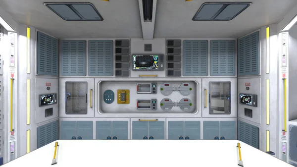 Space Station Rendering Space Station — Stock Photo, Image