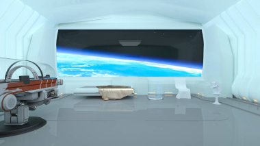 Uzay İstasyonu / 3d Cg işleme uzay istasyonu.