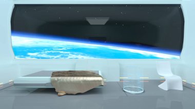 Uzay İstasyonu / 3d Cg işleme uzay istasyonu.