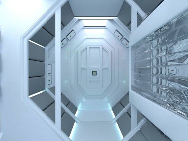 Uzay İstasyonu / 3d Cg işleme uzay istasyonu.