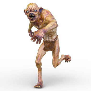 Canavar / 3d Cg işleme bir canavar.