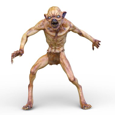 Canavar / 3d Cg işleme bir canavar.