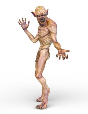 Canavar / 3d Cg işleme bir canavar.