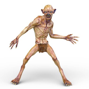 Canavar / 3d Cg işleme bir canavar.