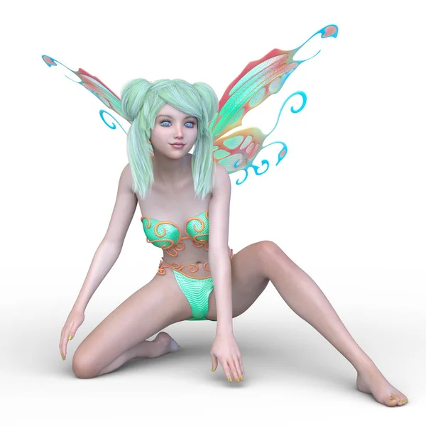 Fairy Rendering Fairy — Stock Photo, Image