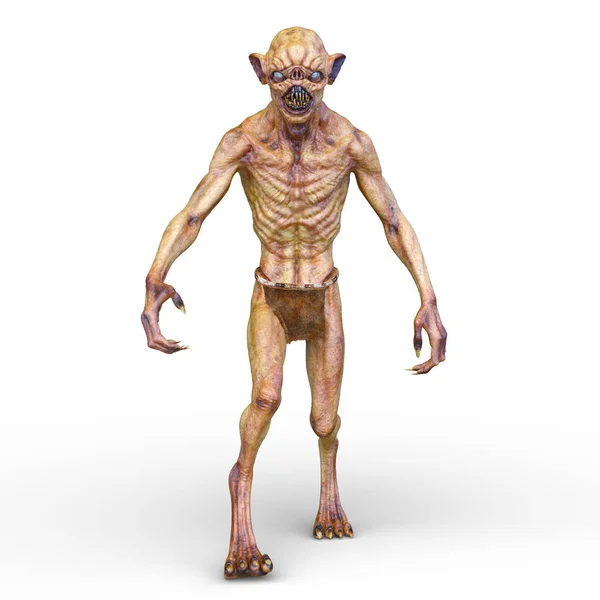 Monster Rendering Monster — Stock Photo, Image