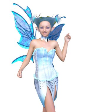 Peri / 3d Cg işleme bir peri.