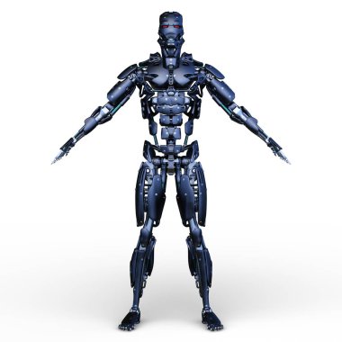 Robot / 3d Cg işleme bir robot.
