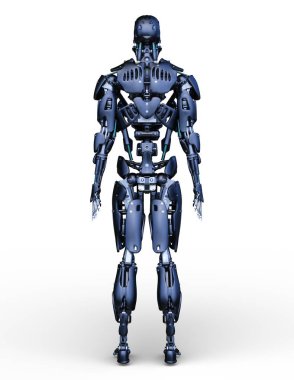 Robot / 3d Cg işleme bir robot.