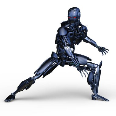 Robot / 3d Cg işleme bir robot.