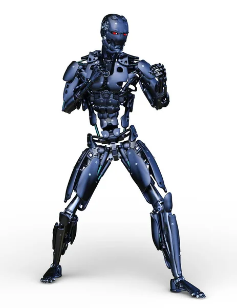 Representación Robot Robot —  Fotos de Stock