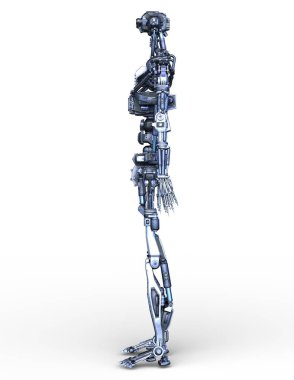 Robot / 3d Cg işleme bir robot.