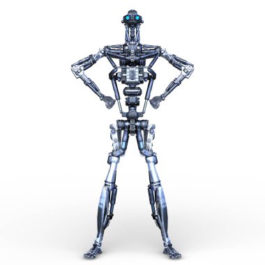 Robot / 3d Cg işleme bir robot.
