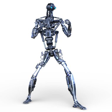 Robot / 3d Cg işleme bir robot.