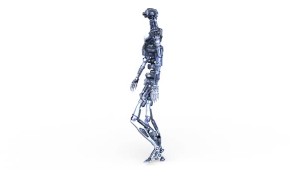 Robot de marche / rendu 3D CG d'un robot de marche .