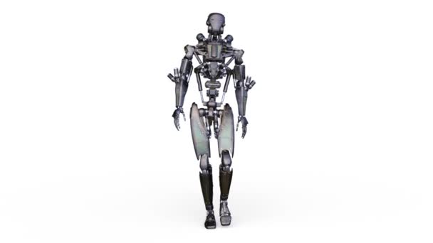 Robot de marche / rendu 3D CG d'un robot de marche .