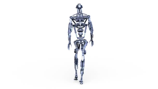 Robot de marche / rendu 3D CG d'un robot de marche .